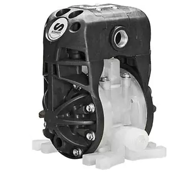 ¼” Pneumatic Double Diaphragm Pump
