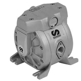 Samoa ½” Pneumatic Double Diaphragm Pump, DF50